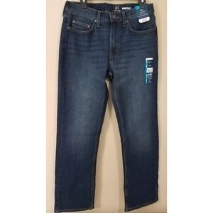 George Bootcut Jeans Men 32 x30 Dark Wash Denim Pants Comfort Durability NEW